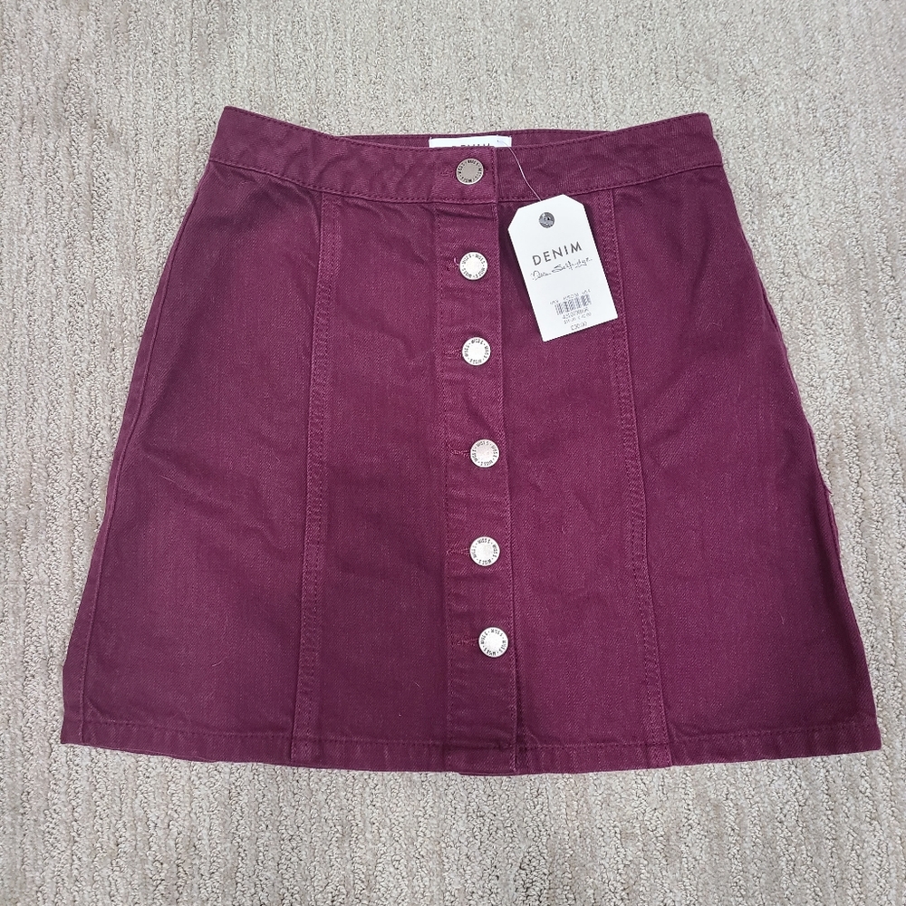 Miss Selfridge Denim Skirt